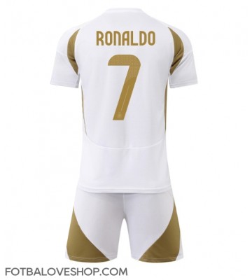Al-Nassr Cristiano Ronaldo #7 Dětské Alternativní Dres 2024-25 Krátký Rukáv (+ trenýrky)